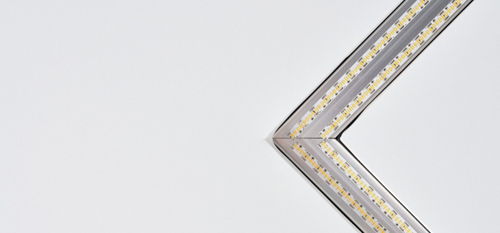 Profili in alluminio per LED e illuminotecnica. 
